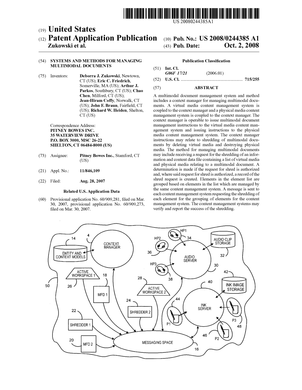 SYSTEMS AND METHODS FOR MANAGING MULTIMODAL DOCUMENTS - diagram, schematic, and image 01