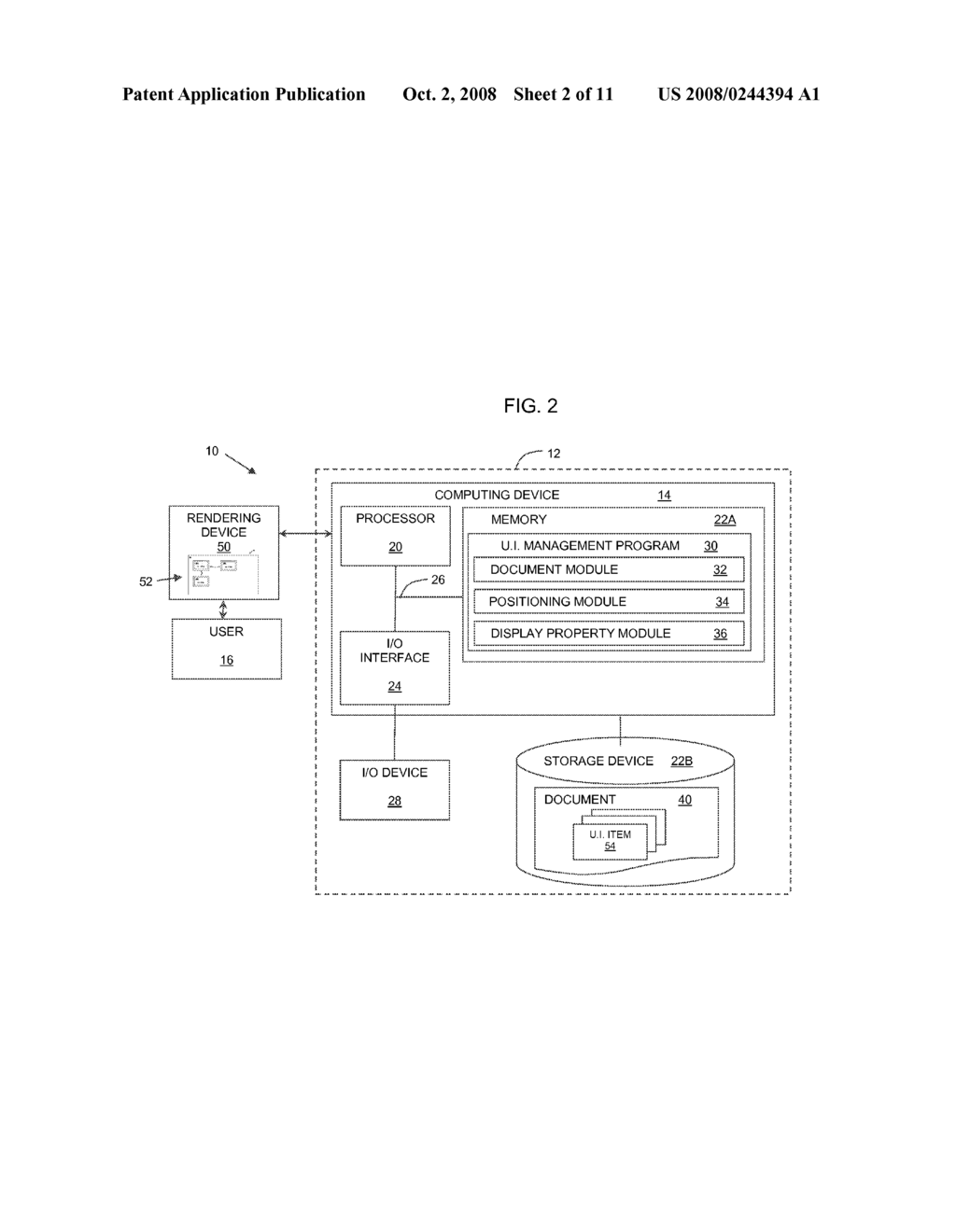 DISPLAY AND LAYOUT FLOW OF RELATIVELY POSITIONED USER INTERFACE ITEMS - diagram, schematic, and image 03