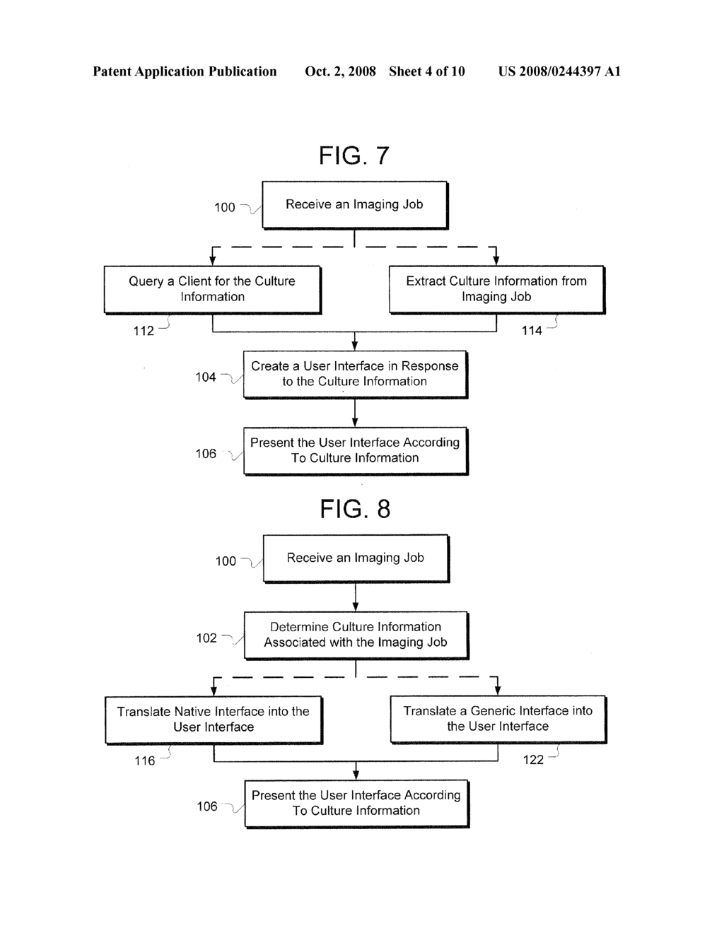 SYSTEM AND METHOD FOR CULTURE SPECIFIC HANDLING OF IMAGING JOBS - diagram, schematic, and image 05