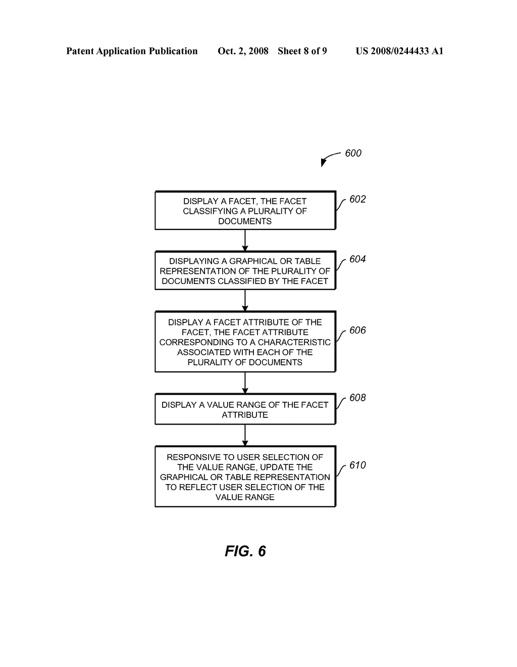 DATA ANALYSIS USING FACET ATTRIBUTES - diagram, schematic, and image 09