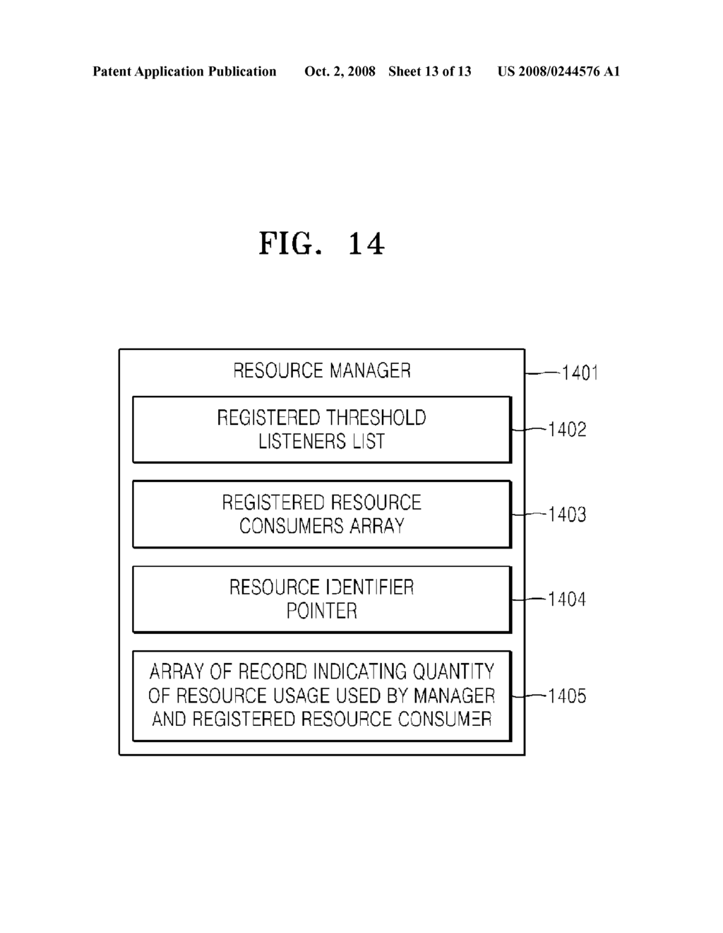 SYSTEM AND METHOD FOR MANAGING RESOURCES OF APPLICATIONS AND THREADS PERFORMED ON JAVA VIRTUAL MACHINE - diagram, schematic, and image 14