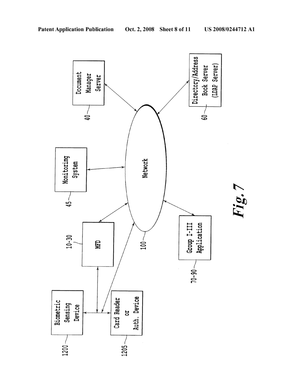 SYSTEM AND METHOD FOR AUTHENTICATING A USER OF AN IMAGE PROCESSING SYSTEM - diagram, schematic, and image 09