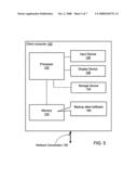 Password protection for file backups diagram and image