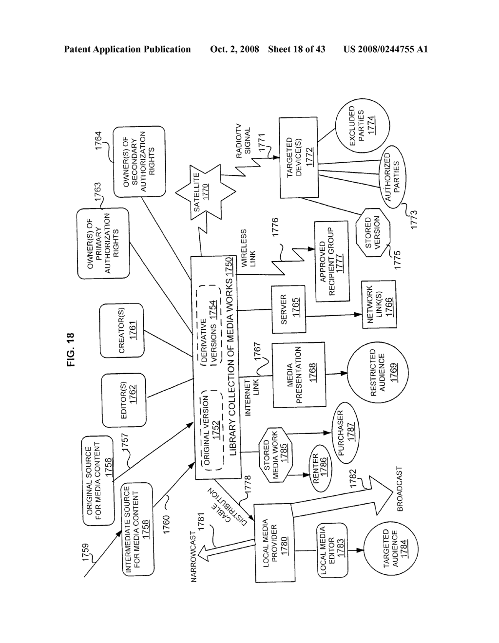 Authorization for media content alteration - diagram, schematic, and image 19