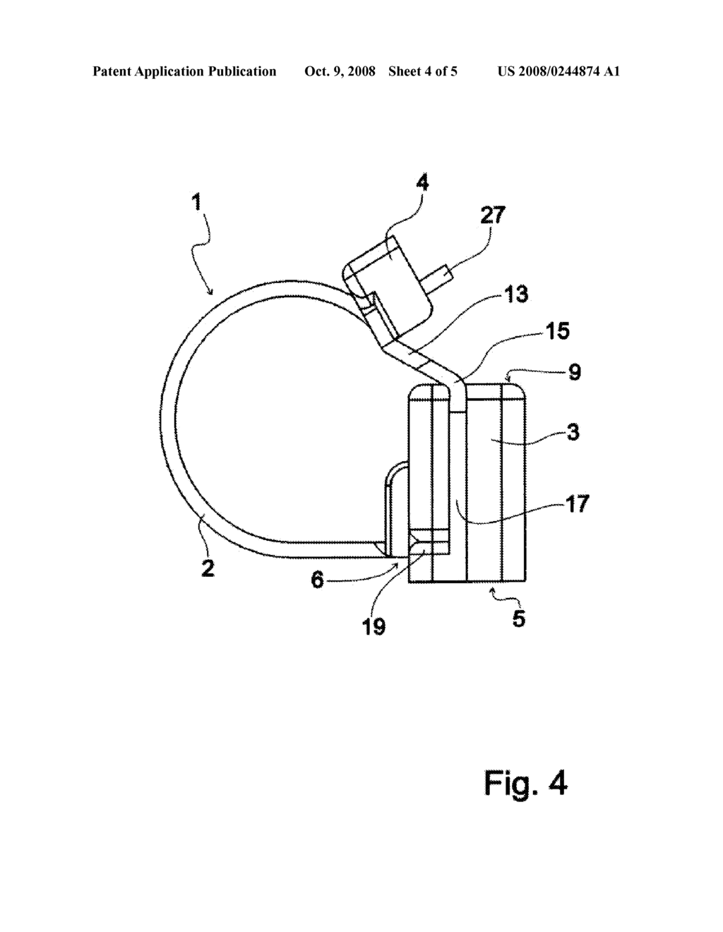 Device for Holding Arrangement of Oblong Objects - diagram, schematic, and image 05