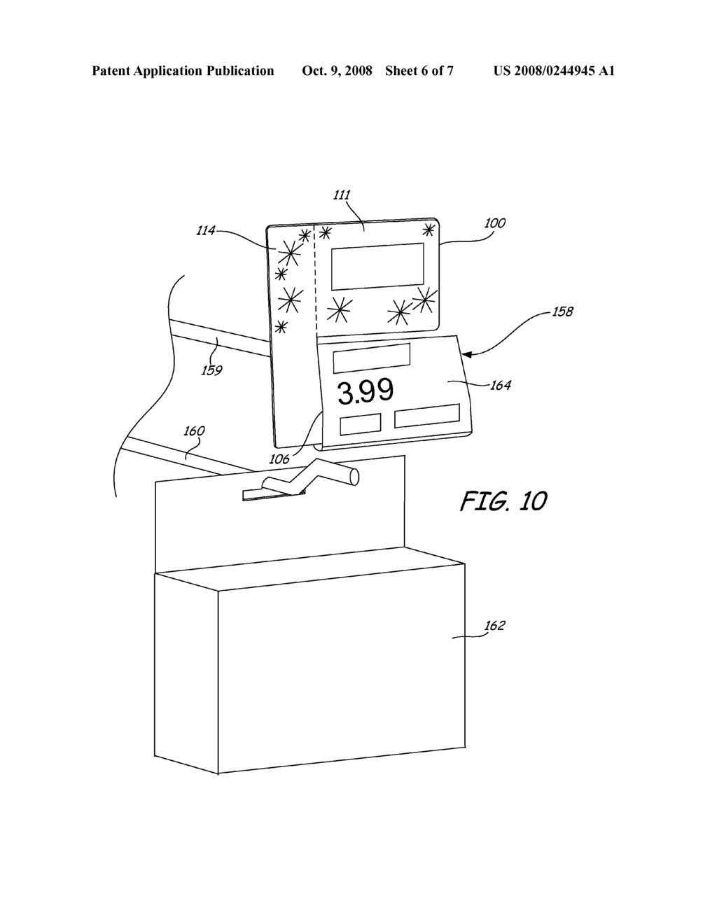 In-Store Marketing Display Insert - diagram, schematic, and image 07