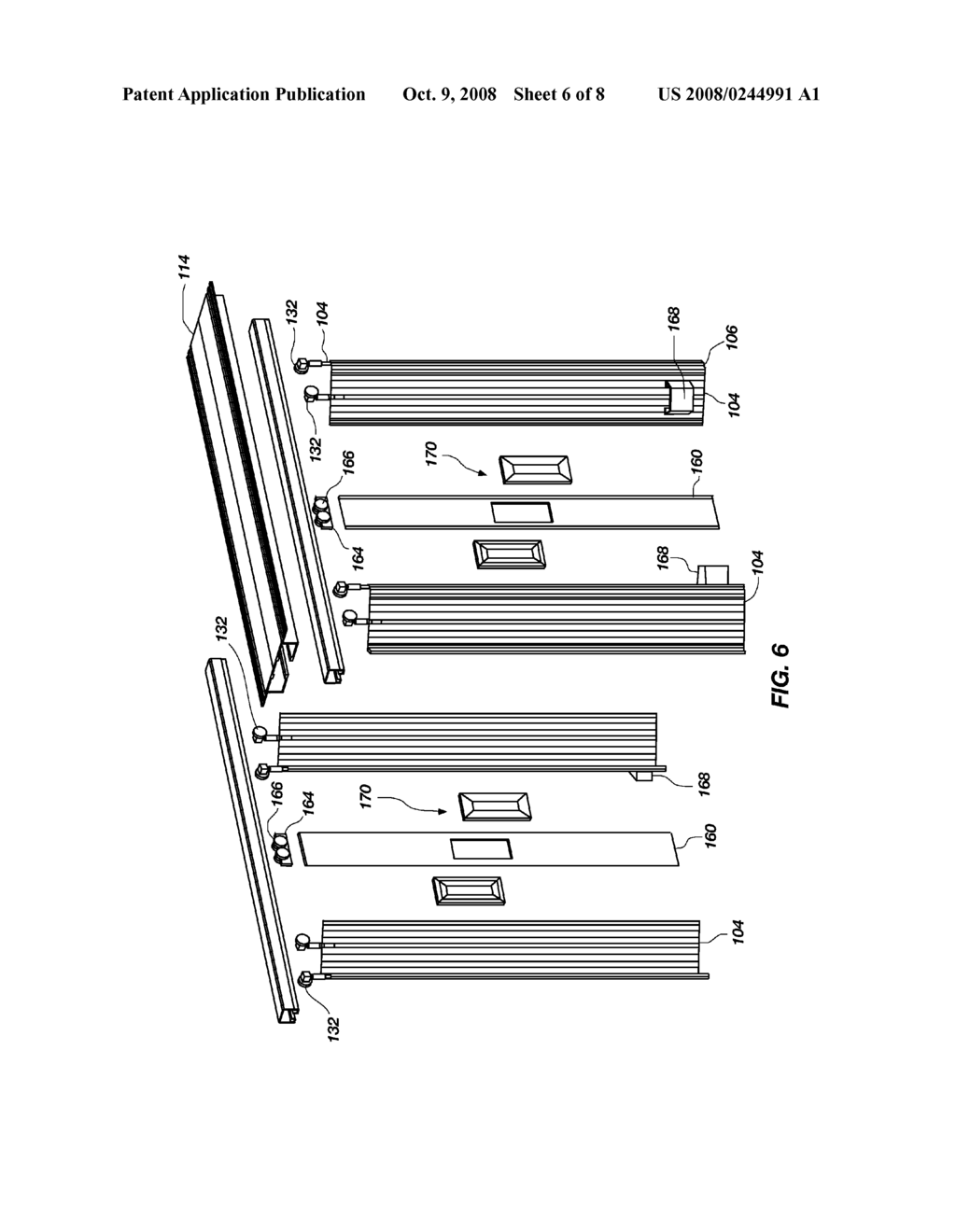 VISION PANEL FOR MOVABLE PARTITION, MOVABLE PARTITIONS AND RELATED METHODS - diagram, schematic, and image 07