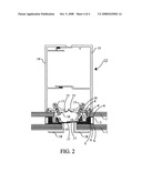 Device and Method for Fixing Glass Windows to an Outer Wall Construction diagram and image