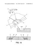 Assembly system for floor and/or wall tiles diagram and image