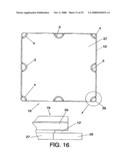 Assembly system for floor and/or wall tiles diagram and image