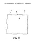 Assembly system for floor and/or wall tiles diagram and image