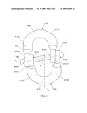 Coupling element for a shackle diagram and image