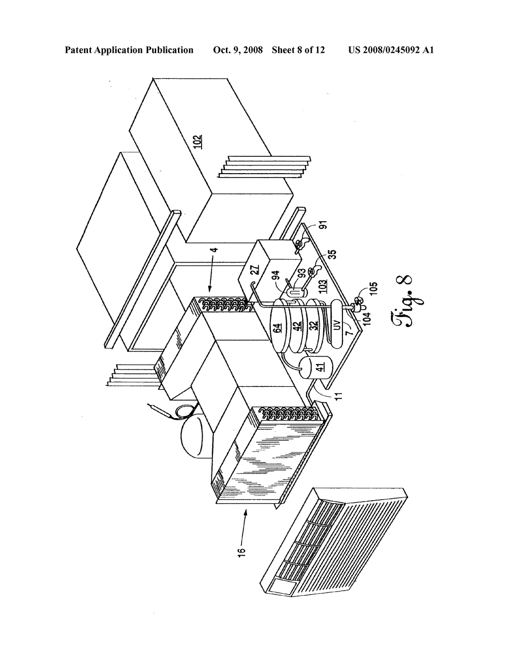 PORTABLE, POTABLE WATER RECOVERY AND DISPENSING APPARATUS - diagram, schematic, and image 09