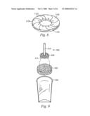 Coffee infusion press for stackable cups diagram and image