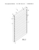 Fabric louver diagram and image