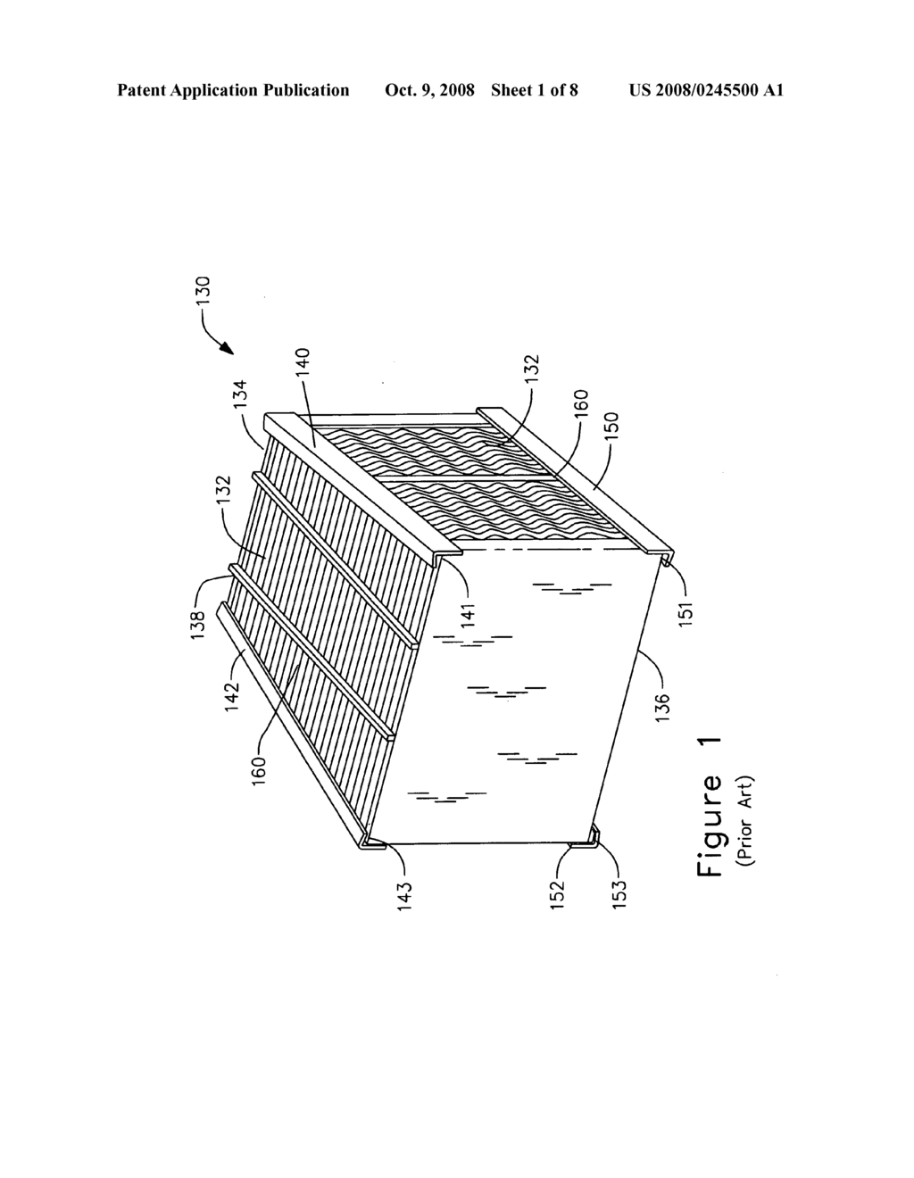 Reversible heat transfer element basket assembly with integrated frame for use in a heat exchanger - diagram, schematic, and image 02