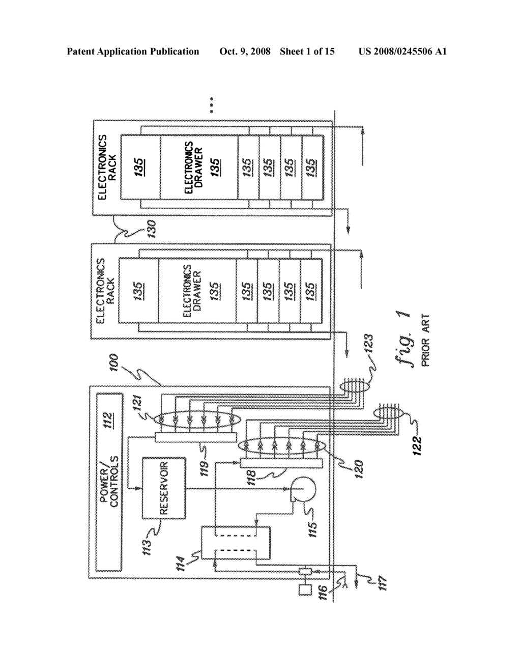 COOLING APPARTUSES WITH DISCRETE COLD PLATES COMPLIANTLY COUPLED BETWEEN A COMMON MANIFOLD AND ELECTRONICS COMPONENTS OF AN ASSEMBLY TO BE COOLED - diagram, schematic, and image 02