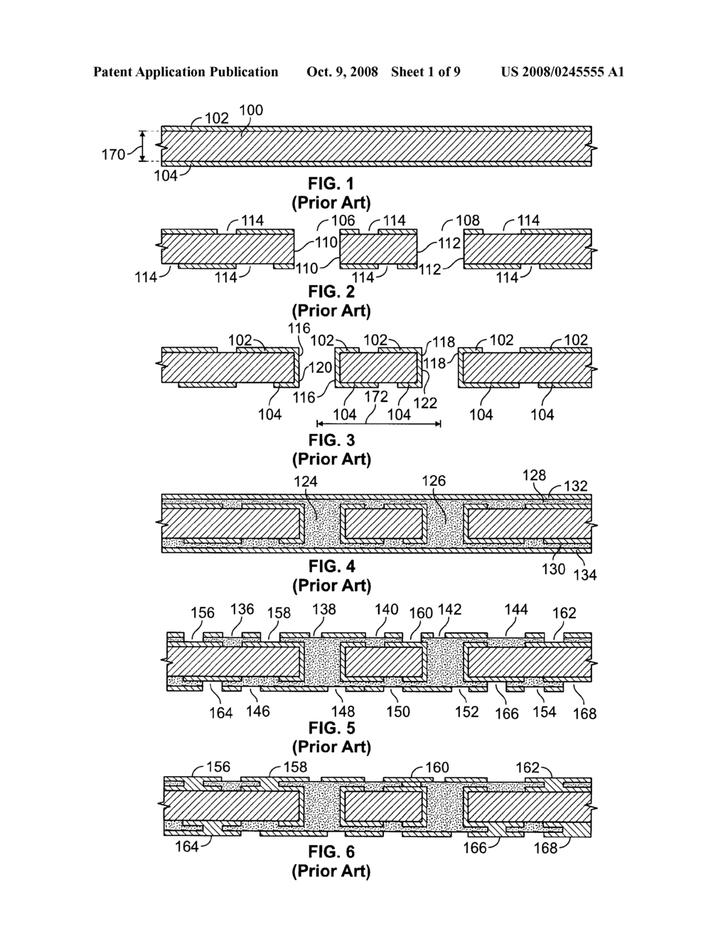 CIRCUIT SUBSTRATE WITH PLATED THROUGH HOLE STRUCTURE AND METHOD - diagram, schematic, and image 02