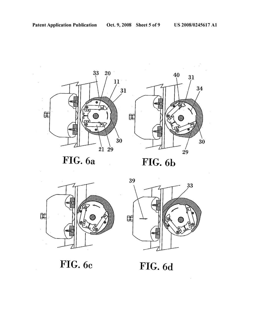 Overspeed Detection Mechanism in Lift Apparatuses, Safety Device Acting Against Overspeed and Lift Apparatus - diagram, schematic, and image 06