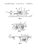 Electric shaker conveyor assembly diagram and image