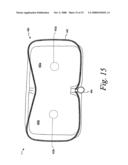 Carrying assembly with analyte-determining instrument diagram and image