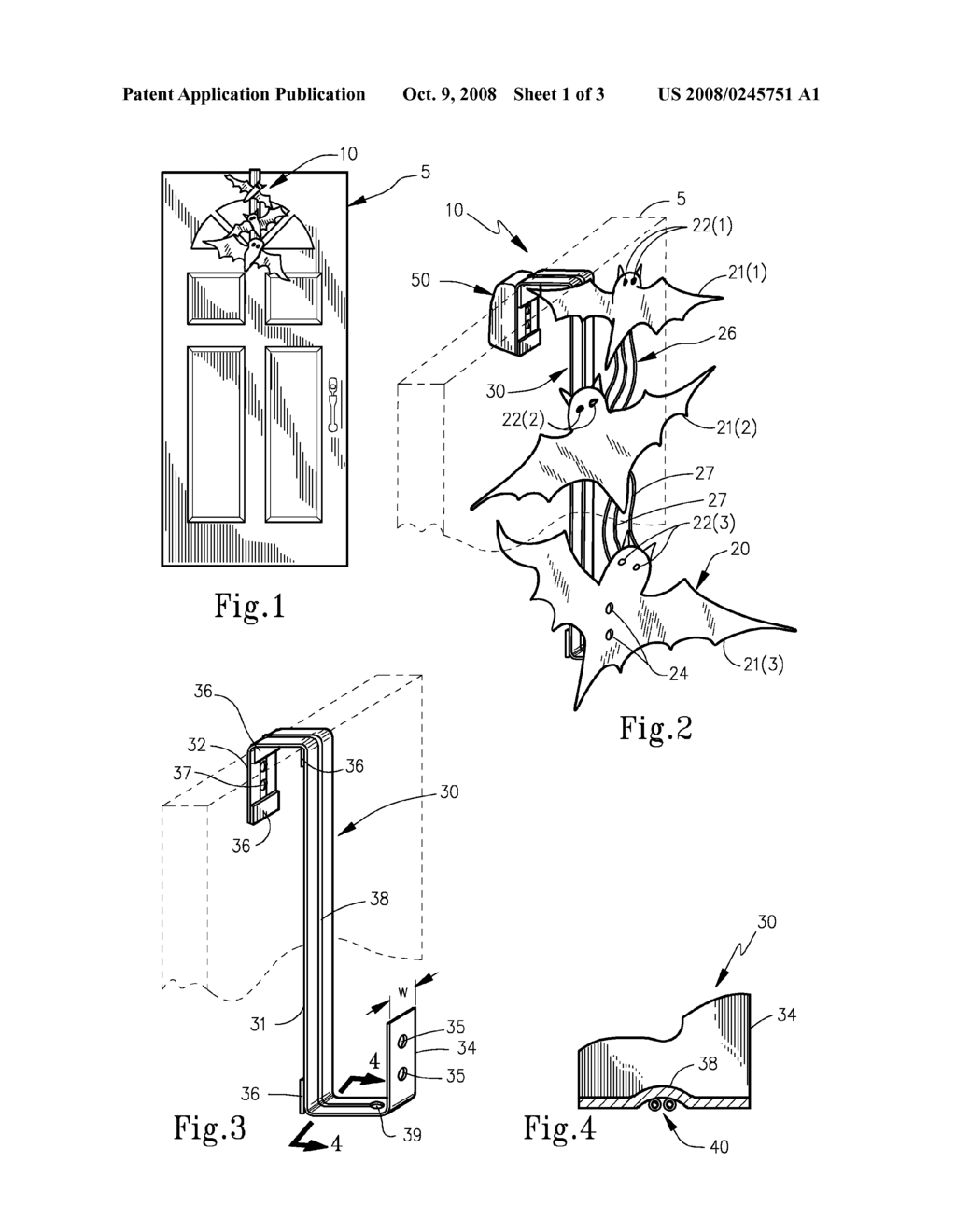 HANGER, DECORATIVE ITEM INCORPORATING THE SAME, AND METHOD THEREFOR - diagram, schematic, and image 02