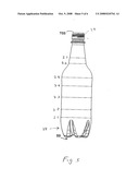 REDUCED PRESSURE LOSS PASTEURIZABLE CONTAINER AND METHOD OF MAKING THE SAME diagram and image