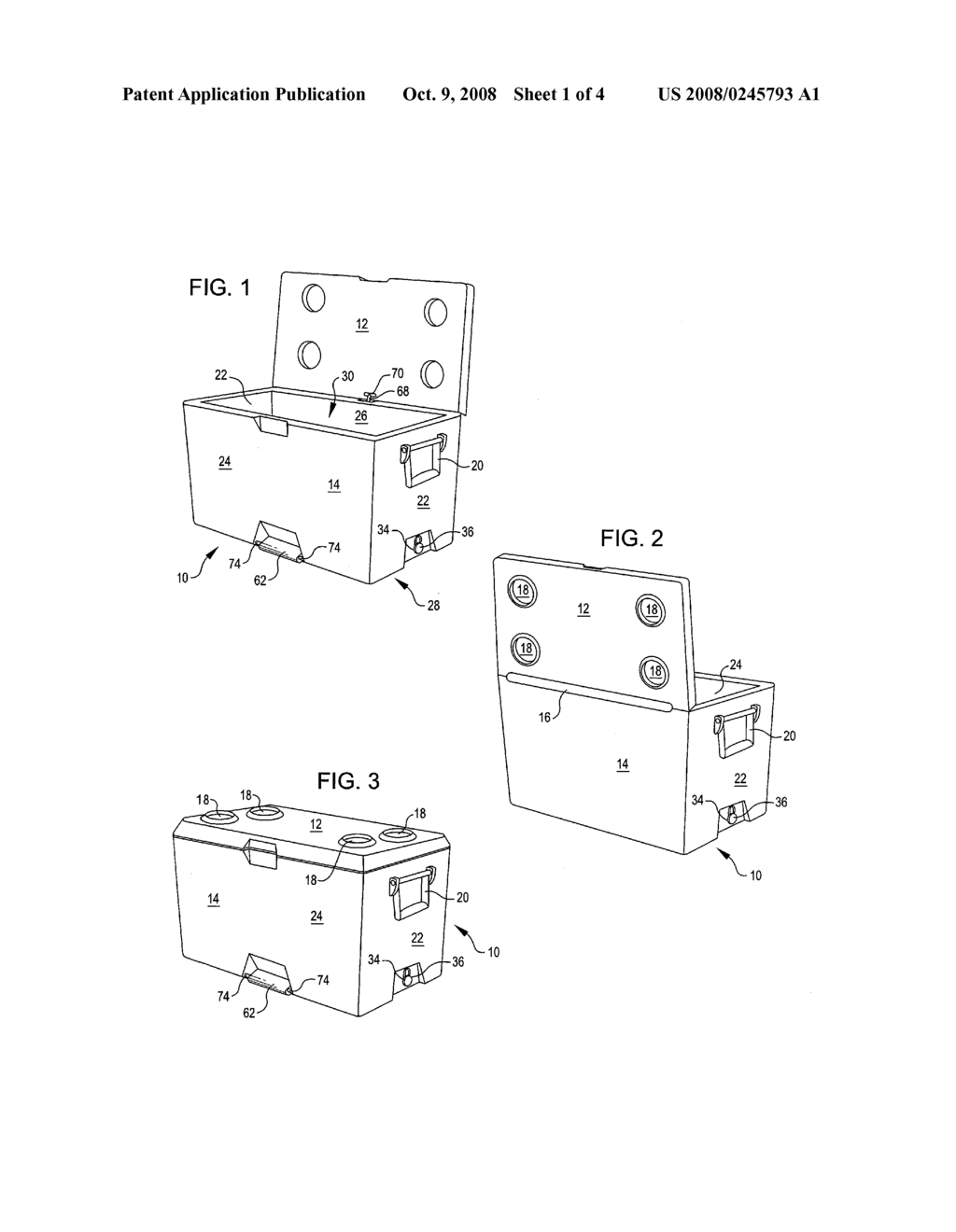 INSULATED CONTAINER WITH FOOT-OPERATED LID - diagram, schematic, and image 02