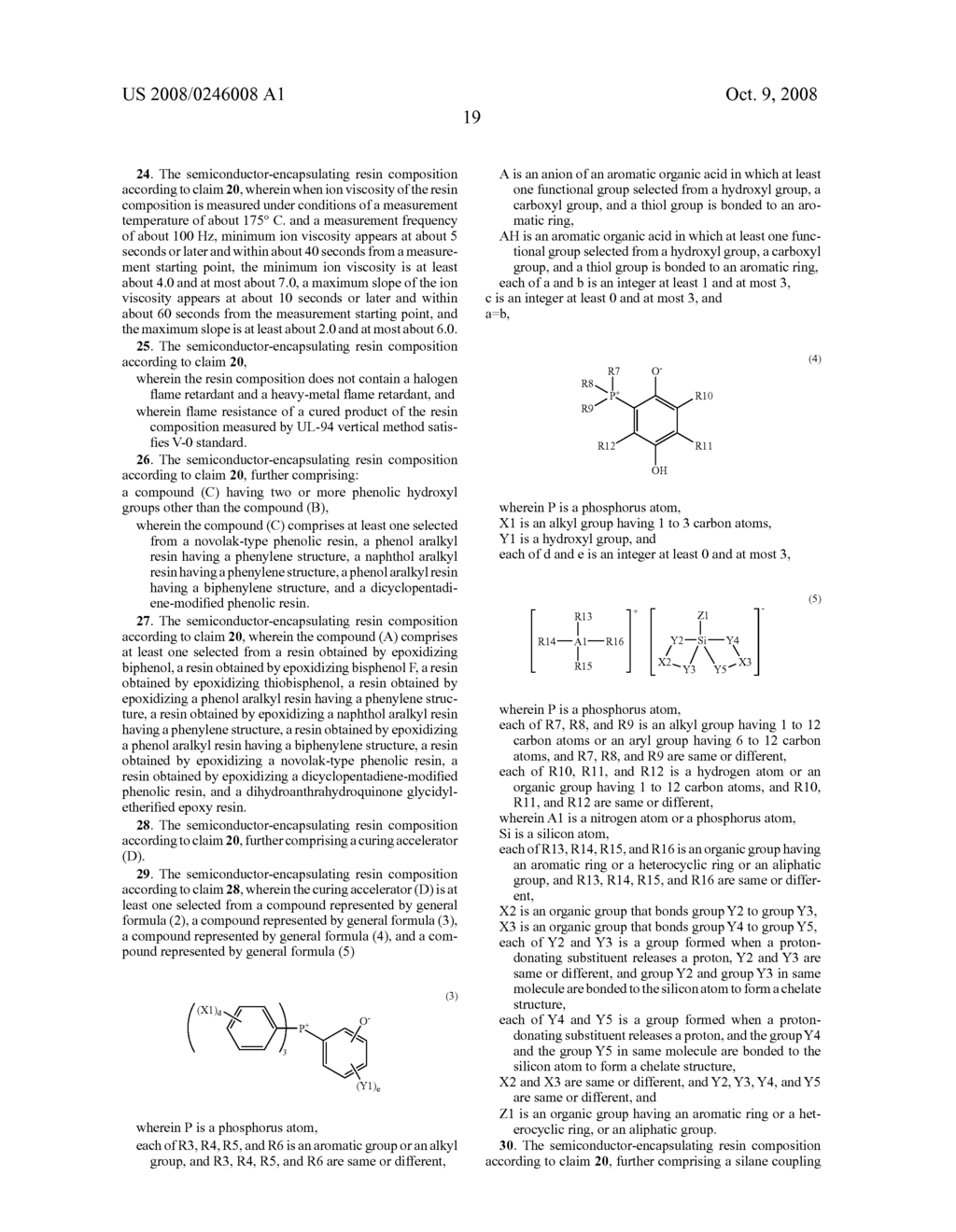 SEMICONDUCTOR-ENCAPSULATING RESIN COMPOSITION AND SEMICONDUCTOR DEVICE - diagram, schematic, and image 22