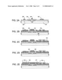 Method for producing a semiconductor integrated circuit including a thin film transistor and a capacitor diagram and image