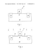 Silicon layer for stopping dislocation propagation diagram and image