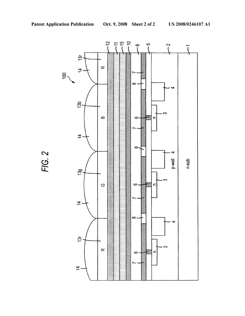 SOLID STATE IMAGING DEVICE AND FABRICATION METHOD OF SOLID STATE IMAGING DEVICE - diagram, schematic, and image 03