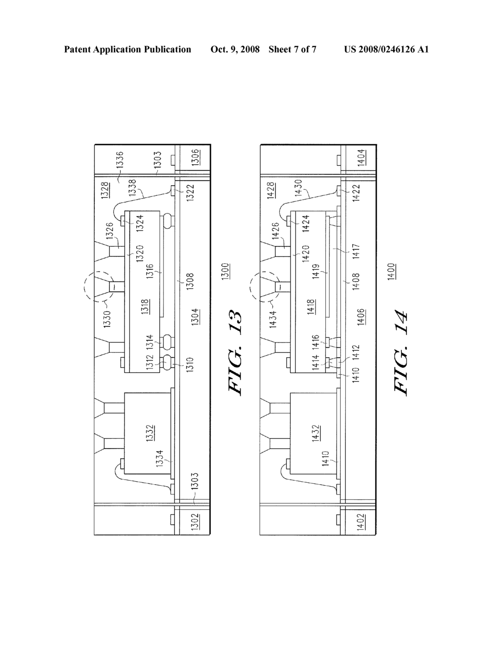 STACKED AND SHIELDED DIE PACKAGES WITH INTERCONNECTS - diagram, schematic, and image 08