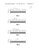 Damascene conductive line for contacting an underlying memory element diagram and image