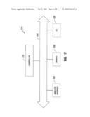 Damascene conductive line for contacting an underlying memory element diagram and image