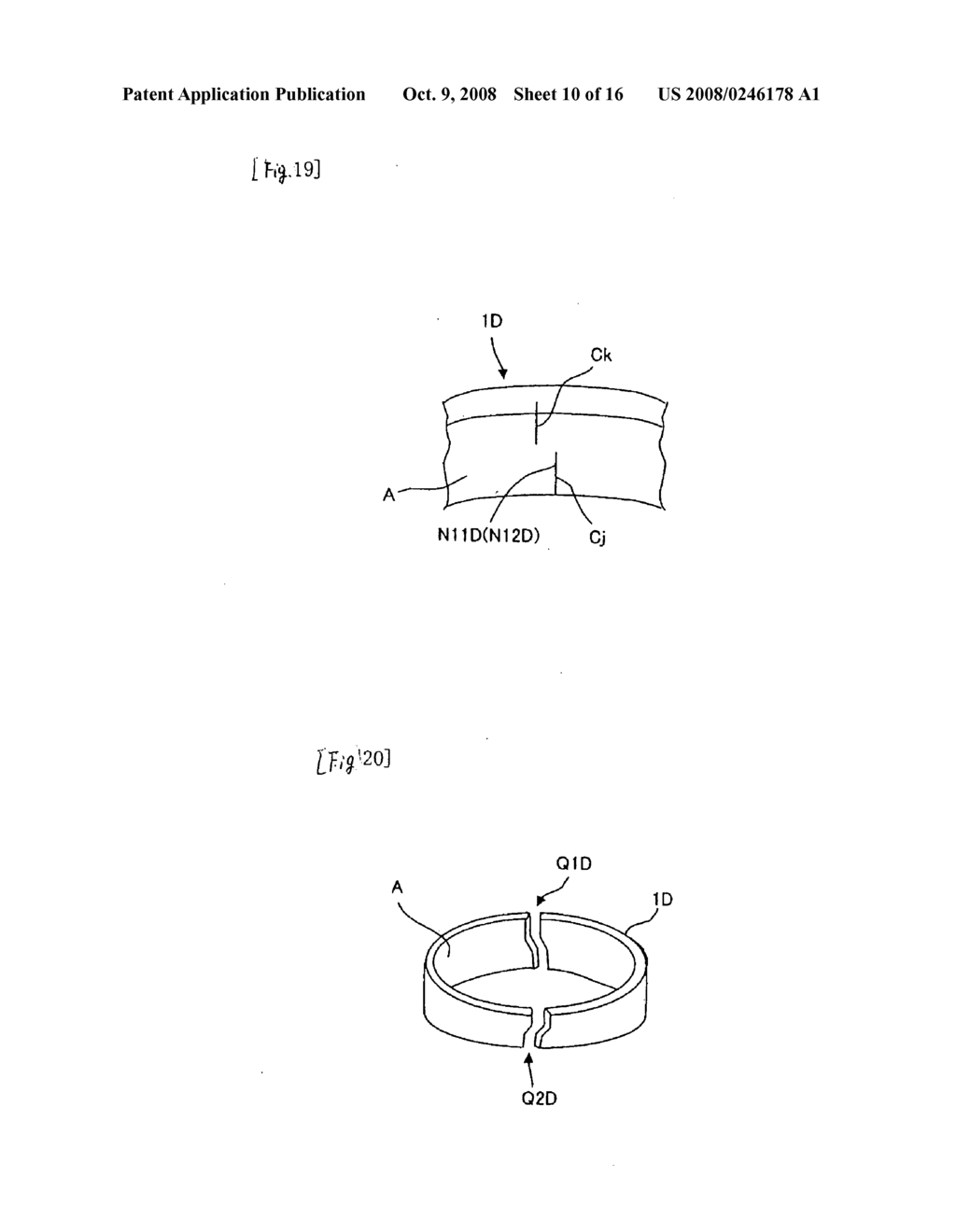 Method For Dividing Ceramic Cylindrical Body and Shape of Notched Portions Thereof - diagram, schematic, and image 11