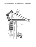 Seat suspension suitable for bicycle use diagram and image