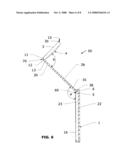 Foldable mirror assembly for hitching trailers diagram and image