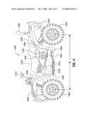 FLIP-DOWN FOOTREST FOR AN ALL-TERRAIN VEHICLE diagram and image