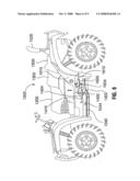 FLIP-DOWN FOOTREST FOR AN ALL-TERRAIN VEHICLE diagram and image