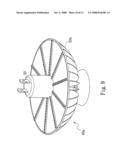 LED-lamp heat-dissipation device diagram and image