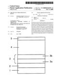 ORGANIC ELECTROLUMINESCENT DEVICE diagram and image