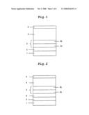 ORGANIC ELECTROLUMINESCENT DEVICE diagram and image