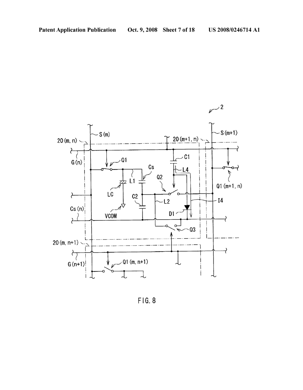 IMAGE DISPLAY DEVICE, DISPLAY PANEL AND METHOD OF DRIVING IMAGE DISPLAY DEVICE - diagram, schematic, and image 08