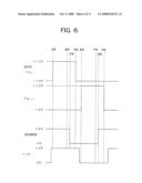 Method of driving image display, driving device for image display, and image display diagram and image