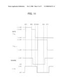 Method of driving image display, driving device for image display, and image display diagram and image