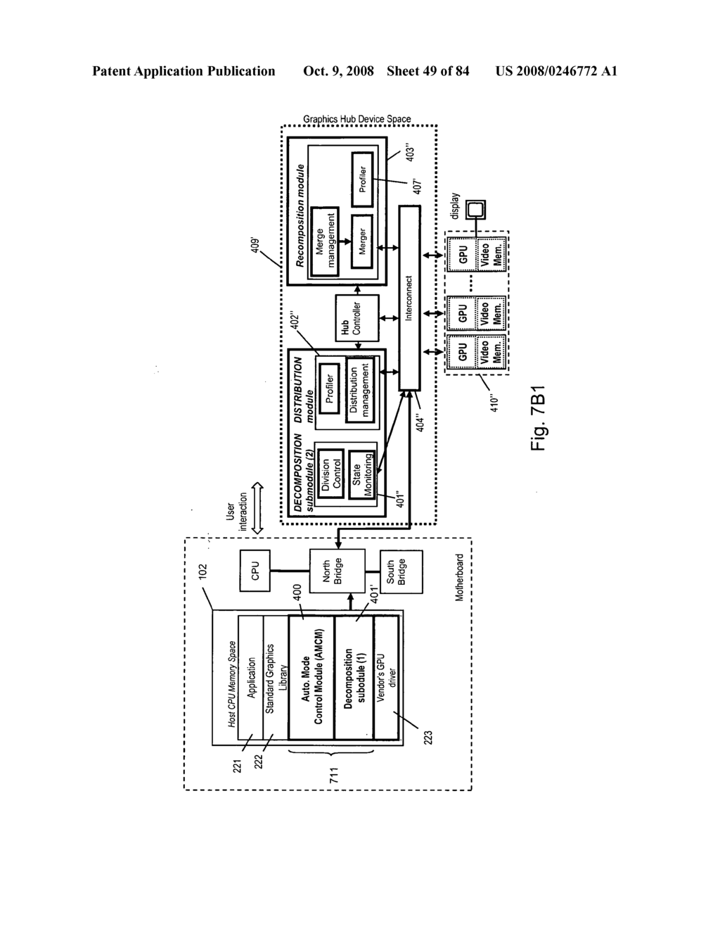 Multi-mode parallel graphics rendering system (MMPGRS) employing multiple graphics processing pipelines (GPPLS) and real-time performance data collection and analysis during the automatic control of the mode of parallel operation of said GPPLS - diagram, schematic, and image 50