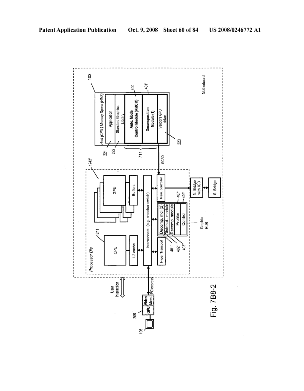 Multi-mode parallel graphics rendering system (MMPGRS) employing multiple graphics processing pipelines (GPPLS) and real-time performance data collection and analysis during the automatic control of the mode of parallel operation of said GPPLS - diagram, schematic, and image 61