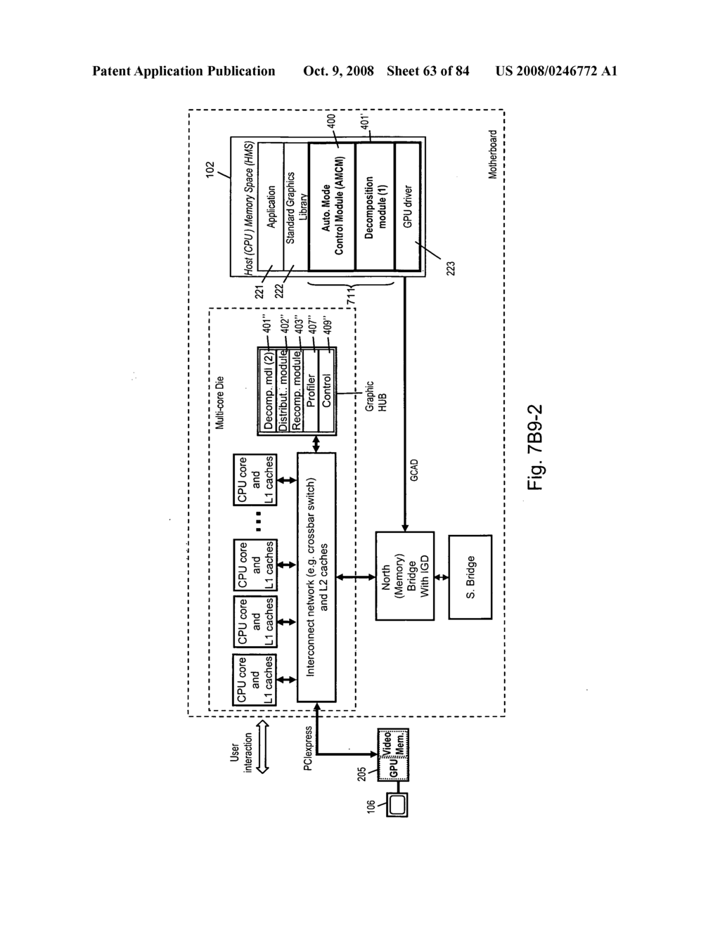 Multi-mode parallel graphics rendering system (MMPGRS) employing multiple graphics processing pipelines (GPPLS) and real-time performance data collection and analysis during the automatic control of the mode of parallel operation of said GPPLS - diagram, schematic, and image 64