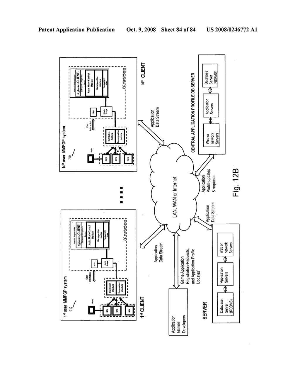 Multi-mode parallel graphics rendering system (MMPGRS) employing multiple graphics processing pipelines (GPPLS) and real-time performance data collection and analysis during the automatic control of the mode of parallel operation of said GPPLS - diagram, schematic, and image 85